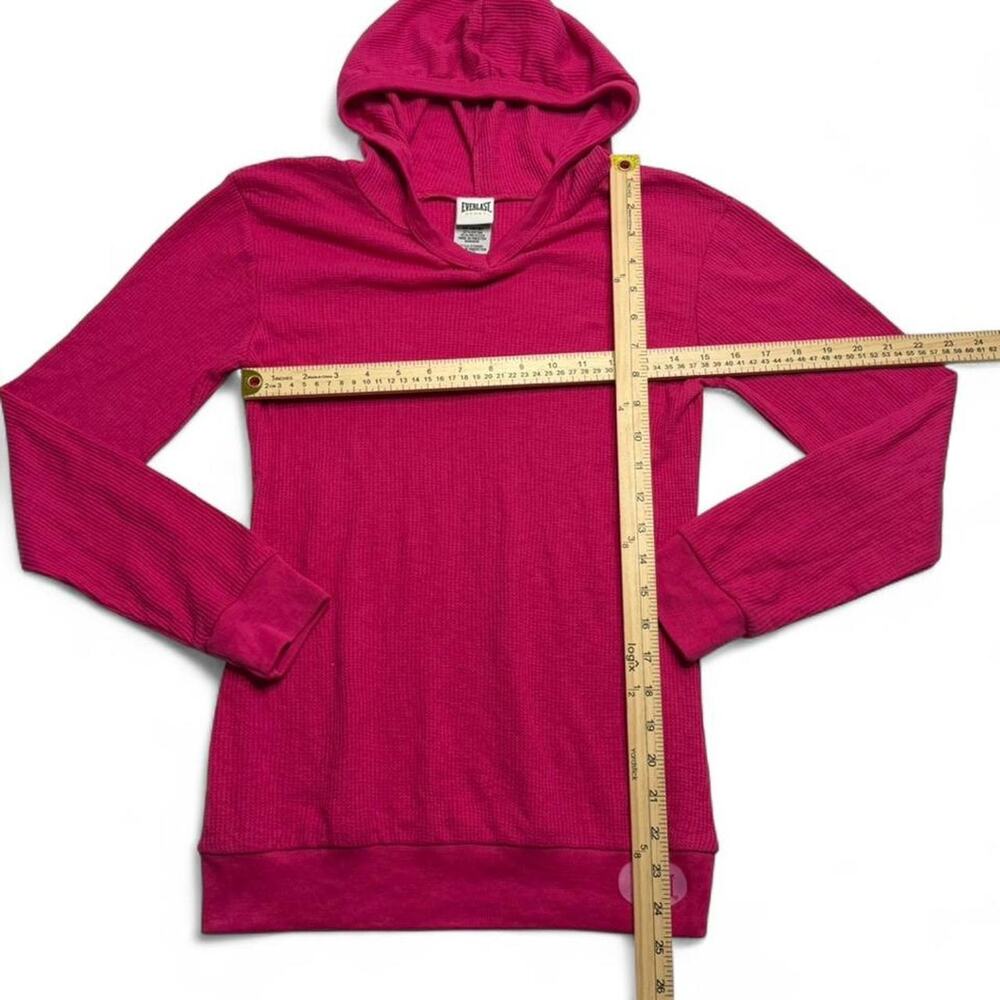 Everlast Sport Y2K Pink Hooded 2000s Activewear Long Sleeve Size XL - Picture 4 of 7